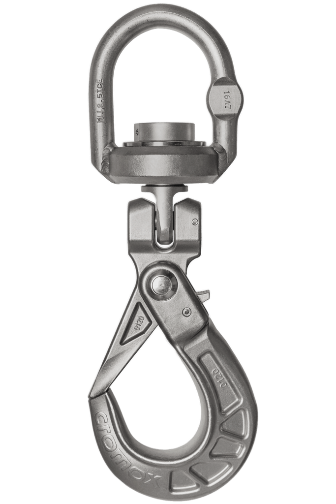 Rotoconnect connecting link from cromox®, made of stainless and corrosion-resistant stainless steel (front view)