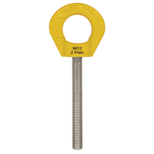 Swivel eye screw as Personal Protective Equipment (PPE) for 2 people
